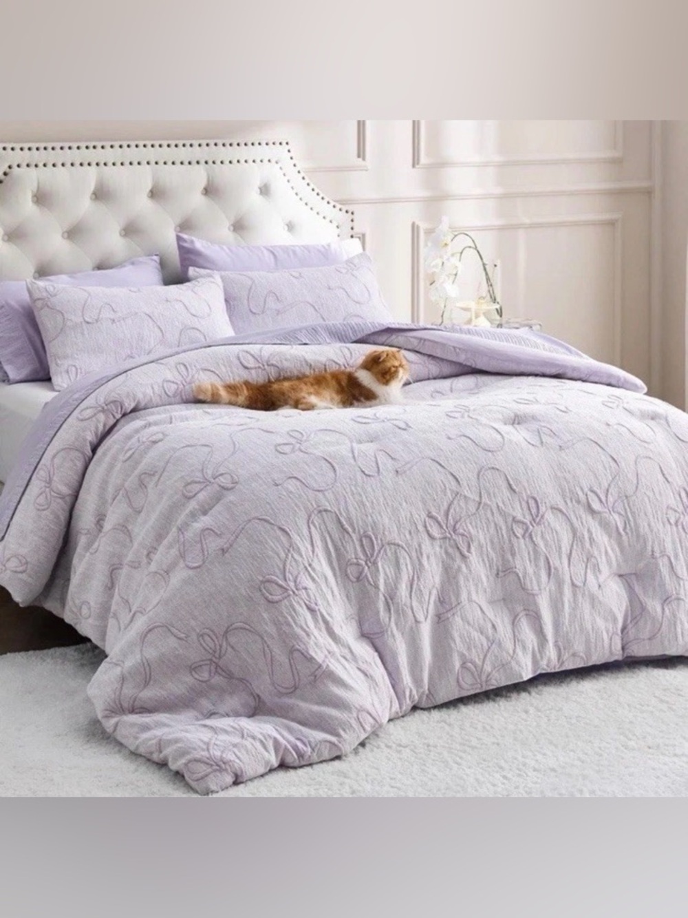 Lavender Quilted Comforter Set by - Picture 8 of 8